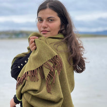 Load image into Gallery viewer, McNutt wool pashmina - Turf