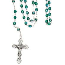 Load image into Gallery viewer, Green Rosary Beads by Connemara Marble