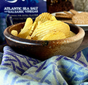 Keogh's Atlantic Sea Salt & Baldamic Vinegar Crinkle Crisps