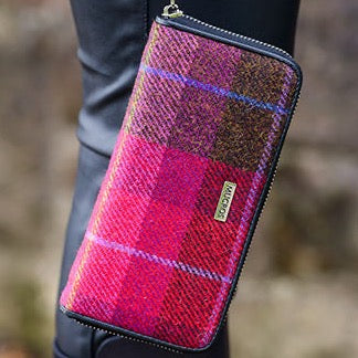 Irish tweed wallet~ woven within Killarney National Park